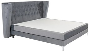 Boxspring Benito Moon posteľ sivá 180x200cm