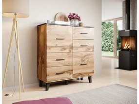Cama Komoda Lotus 2D4S - dub