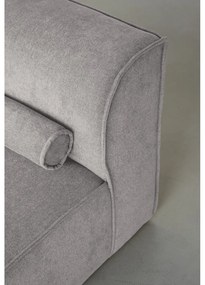 Svetlosivá rohová pohovka (pravý roh) Flex Felix – Miuform