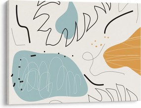 Obraz - Ilustrácia listu (70x50 cm)
