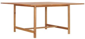 Záhradný stôl 150x150x76 cm, tíkový masív