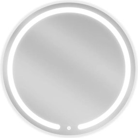 Mexen Rose, LED kúpeľňové zrkadlo s podsvietením 70x70 cm, 6000K, ochrana proti zahmlievaniu, 9810-070-070-611-00