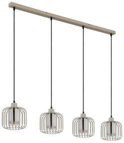Globo 15758-4H - Luster na lankách ALFRED 4xE27/40W/230V