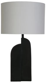 Searchlight EU61650BK - Stolná lampa PERTH 1xE27/60W/230V