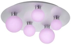 Trio - LED RGB Stmievateľné stropné svietidlo DICAPO 5xLED/3W/230V 3000-5000K + DO