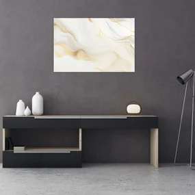 Obraz - Abstrakcia s dekorom (90x60 cm)