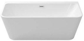 Vaňa prístenná voľne stojaca Varya 170/80 + sifón s prepadom zlatá