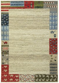 Koberce Breno Kusový koberec SHERPA 5093/DW6Z, béžová, viacfarebná,160 x 235 cm