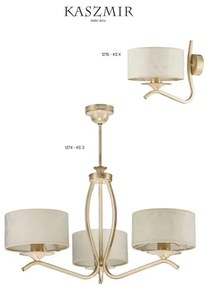 JUPITER 1276-KSKE - Nástenné svietidlo KASZMIR 1xE27/60W