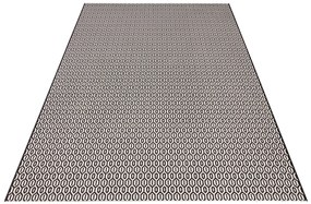 Kusový koberec Meadow 102474 Black – na von aj na doma, 200x290, čiernobiela, chodba / predsieň, Hanse Home