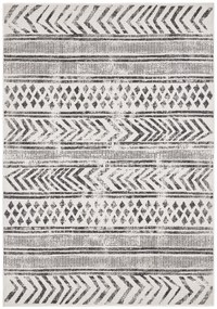 NORTHRUGS - Hanse Home koberce Kusový koberec Twin Supreme 103860 Black / Cream – na von aj na doma - 240x340 cm