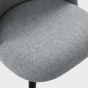 Jedálenská stolička LUDI sivá 738210