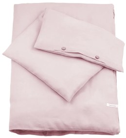 Cotton &amp; Sweets Ľanové obliečky Junior svetlo ružová 100x135cm