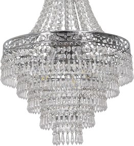 Luster Coral, 1x krištáľové tienidlo, ch