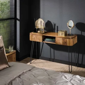 Toaletný stolík/Konzola Wave 23-03 Mango drevo - Komfort-nábytok
