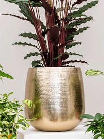 Kvetináč Karakter zlatý 30x30 cm