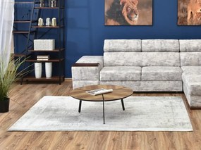 Dizajnový koberec KENVO 230 x 160 cm šedý bavlna