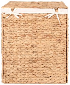 Kôš na bielizeň z vodného hyacintu v prírodnej farbe Passo – House Nordic