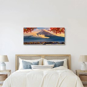 Obraz - Japonsko, Hora Fudži (120x50 cm)