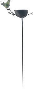 Kŕmidlo pre vtáky CHARLIE 122 cm čierne