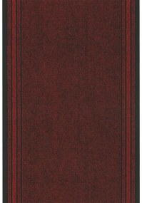 Koberce Breno Behúň REKORD 877, šíře role 80 cm, červená, viacfarebná