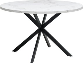 XXXLutz JEDÁLENSKÝ STÔL, čierna, biela, 120/120/75 cm MID.YOU - Stoly - 002798022802