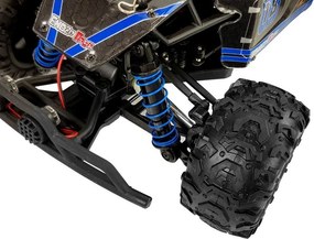 LEAN Toys Terénne auto Buggy na diaľkové ovládanie 1:18 modré ENOZE 9303E 45 km/h