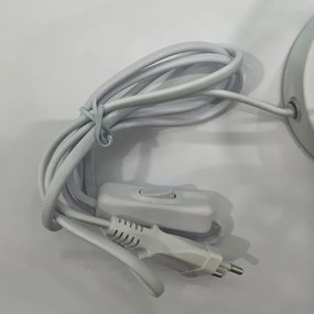 ONLI - Stolná lampa RICKY 1xE14/10W/230V 28 cm biela