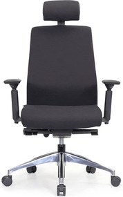 Ergonomická kancelárska stolička MOSH Elite T3 Pro čierna