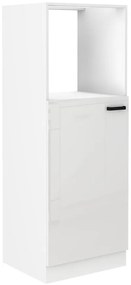 Kuchynská skrinka MIA biely lesk/biely 60dkpl-162 1f bb