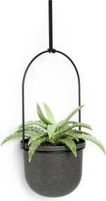 Plastové obaly na kvetináče v súprave 5 ks na bylinky/závesné a nástenné ø 7,5 cm Triflora – Umbra