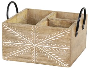 Chic Antique Úložný box Tours Carvings Mango Wood