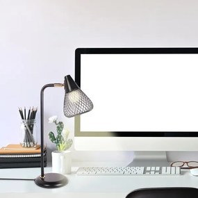 Rabalux 3181 - Stolná lampa FANNY 1xE14/25W/230V čierna
