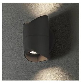 Eglo 95076 - Vonkajšie nástenné svietidlo ABRANTES 2xLED/6W/230V