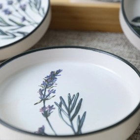 Sada 6 kameninových misiek Herbal 14 cm