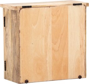 furniture-nabytek.cz - Masívna zrkadlová skrinka Santa Cruz z dreva mango, povrchová úprava, prírodná