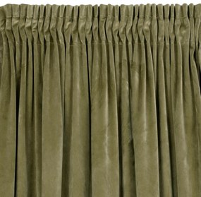 ZATEMŇOVACÍ ZÁVES NA PÁSKE VILLA 140X270 CM OLIVOVÁ