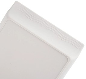Orion Servírovací podnos Retro biela, 29,5 x 13 cm
