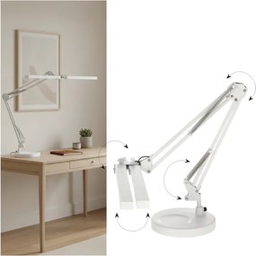 Brilagi - LED stmievateľná stolná lampa VARIO LED/15W/230V 3000-6000K biela