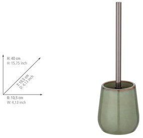 Zelená keramická súprava doplnkov do kúpeľne Sermione – Wenko
