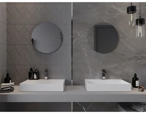 Mexen Alto, okrúhle kúpeľňové zrkadlo 50 cm, 9853-050-050-000-00