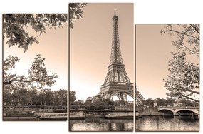 Obraz na plátne - Eiffel Tower 1110FC (150x100 cm)