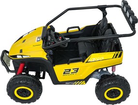 Ramiz Elektrická bugina TURBO 23 pre deti žltá