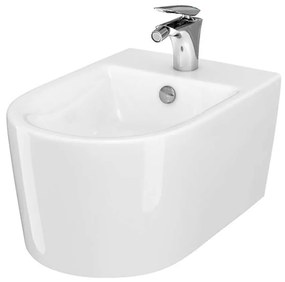 Cersanit Inverto závesný bidet 52 x 35,5 cm, Biela, K671-002