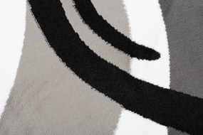 TA Koberec T966A TMAVO SIVÁ LACNÁ PP CRM Rozmer: 80x150 cm