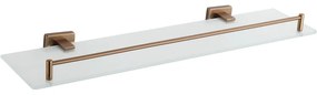 Mexen Arno, sklenená polica, medená matná, 7020737-65