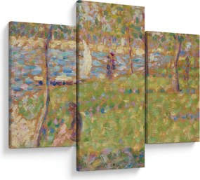Obraz - Georges Seurat, Study for "La Grande Jatte", reprodukcia (90x60 cm)