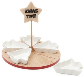 Sada servírovacích misiek TROEL v tvare vianočného stromčeka 832579