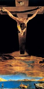 Umelecká tlač Christ of Saint John of the Cross, 1951, Salvador Dalí