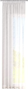 Záves na riasiacej páske farba produktu krémová látka polopriehľadný, zapletaná